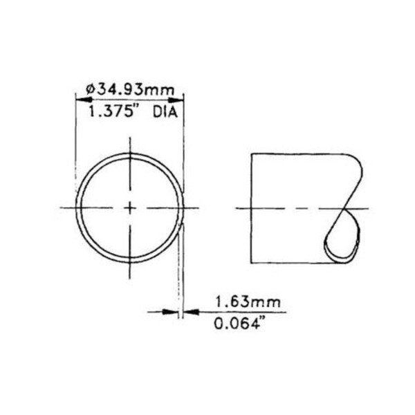 Main product image for Penn-Elcom M154306 Steel Tube For Cabinets 26" 245-152